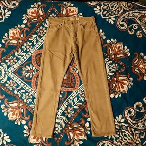 Patagonia mens tan corduroy pants 33x32